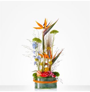 Vrolijk bloemstuk Vrolijk bloemstuk