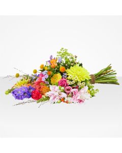 Rouwwerk Kleurenpracht - Rouwboeket