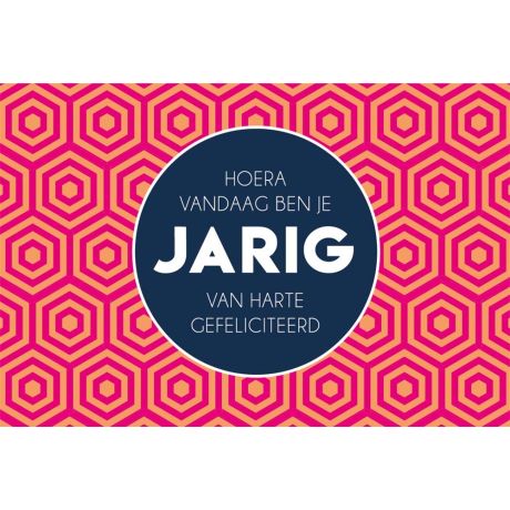 Hoera, je bent jarig