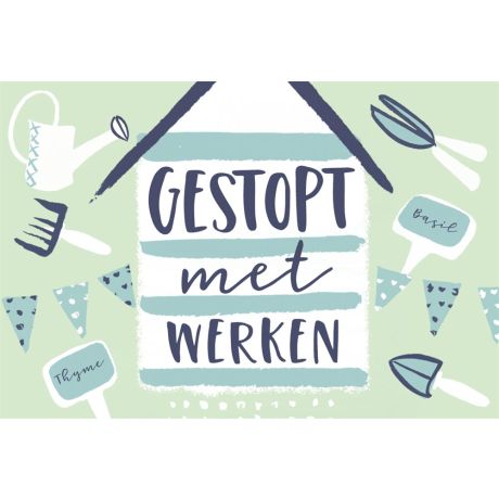Gestopt met werken