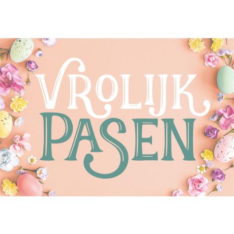 Eitjes vrolijk Pasen