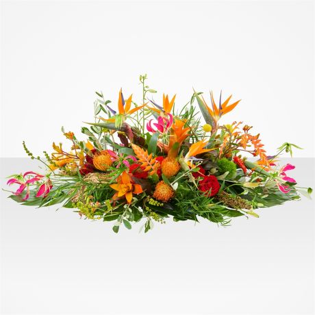 Rouwwerk Exotische tuin - Ovaal