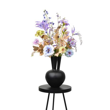 Zijden Boeket Isabel vaas Bombyxx 3 tuiten black Zijden Boeket Isabel vaas Bombyxx 3 tuiten black